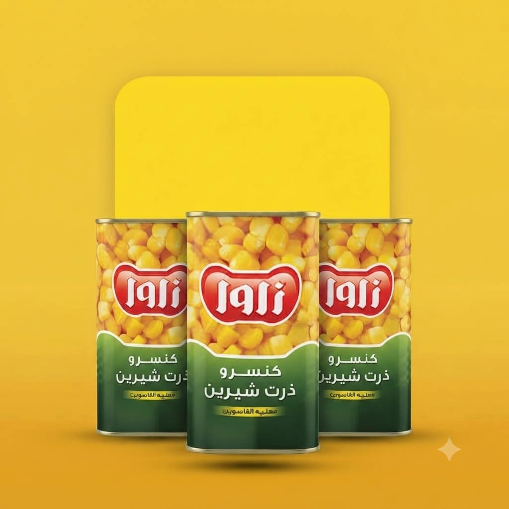کنسرو ذرت زاوا با طعمی لذیذ و بسیار تازه