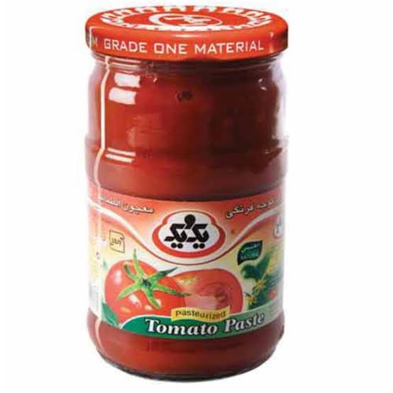 تصویر 4 از قیمت رب گوجه فرنگی شیشه ۱۶۰۰ گرمی + فروش مستقیم