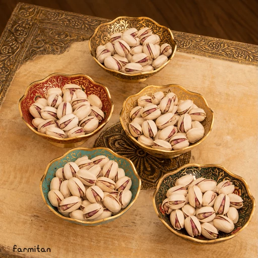 پسته کله قوچی ممتاز کرمان + با طعم طبیعی مناسب تجار خشکبار + قیمت و خرید عمده