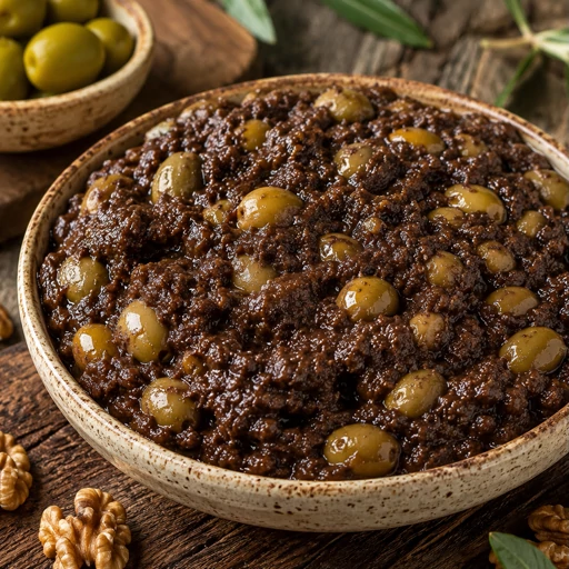 زیتون پرورده اصیل ۲۵۰ گرم + ترکیب زیتون و گردو با طعم ملس