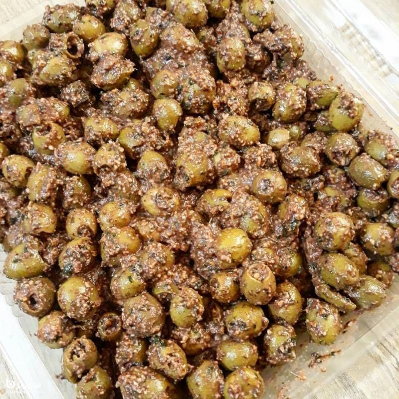 تصویر 1 از زیتون پرورده اصیل ۲۵۰ گرم + ترکیب زیتون و گردو با طعم ملس