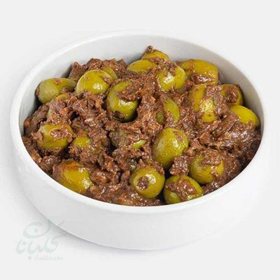تصویر 4 از زیتون پرورده تک نفره ویژه + چاشنی اصیل شمالی با طعم ملس و ترکیبات ممتاز