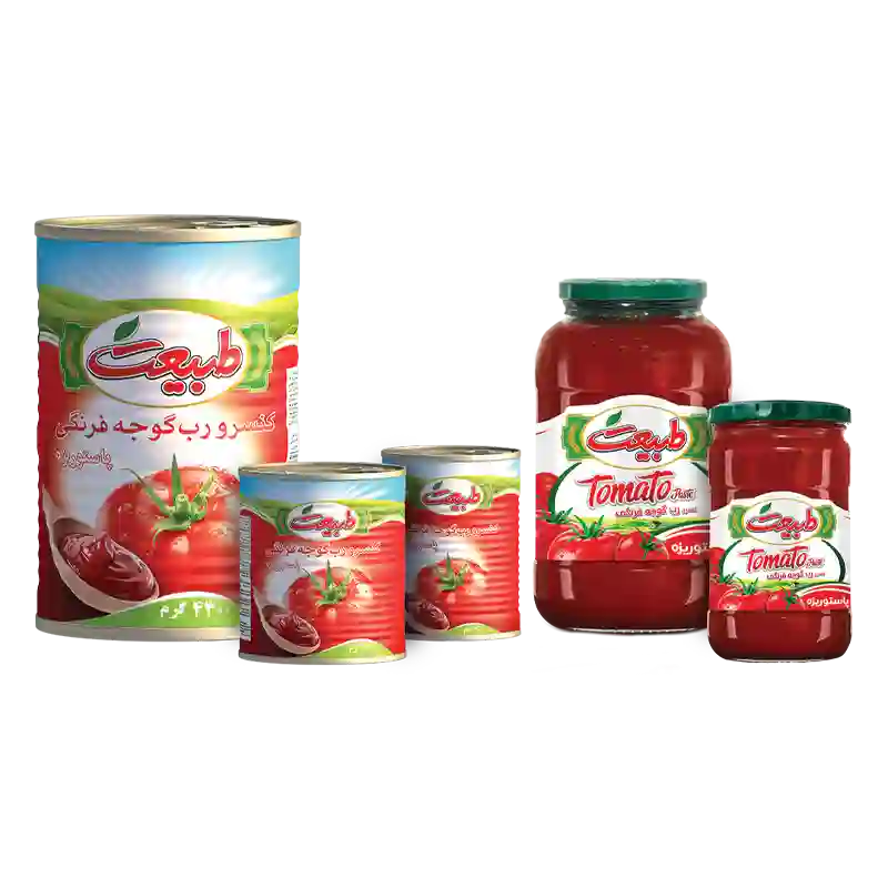 تصویر 3 از خرید کنسرو رب گوجه فرنگی شیشه ۱۶۰۰ گرمی + مناسب صادرات
