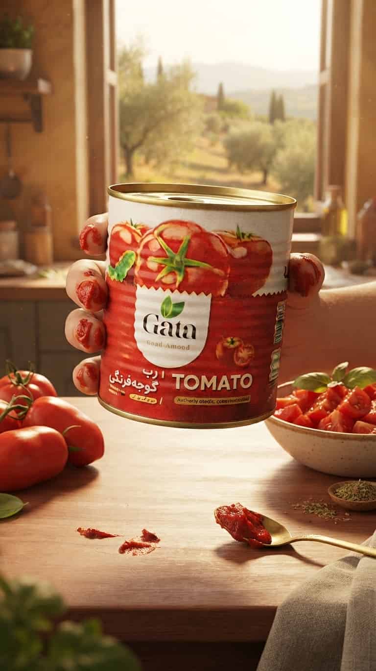 رب گوجه فرنگی گاتا محصولی ممتاز و باکیفیت