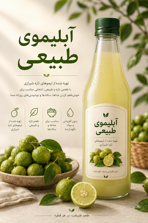آبلیمو شیشه ای