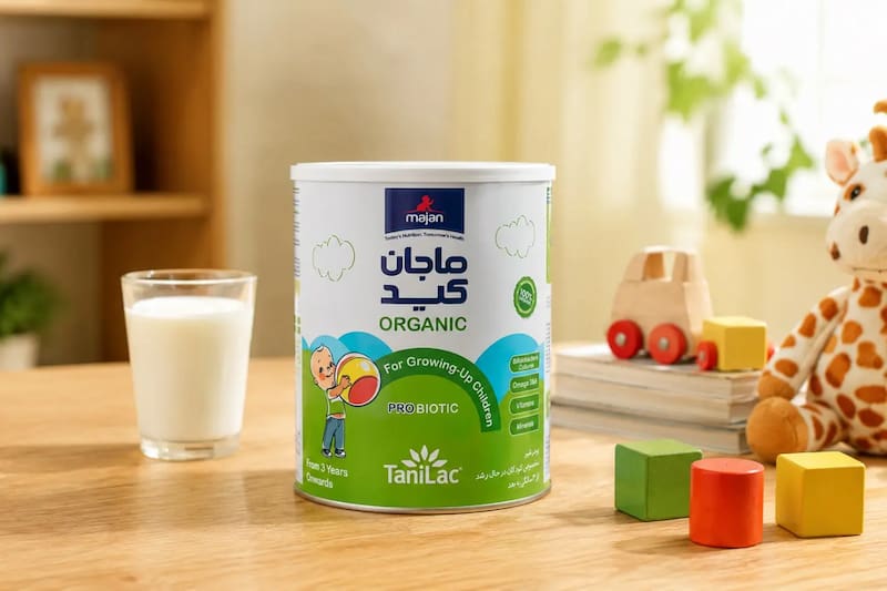 شیر خشک تانیلاک سرشار از ویتامین های ضروری برای کودک