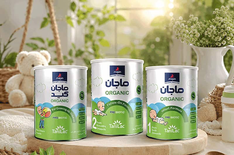 شیر خشک ماجان تانیلاک ارگانیک 1 با ترکیبات کاملا طبیعی
