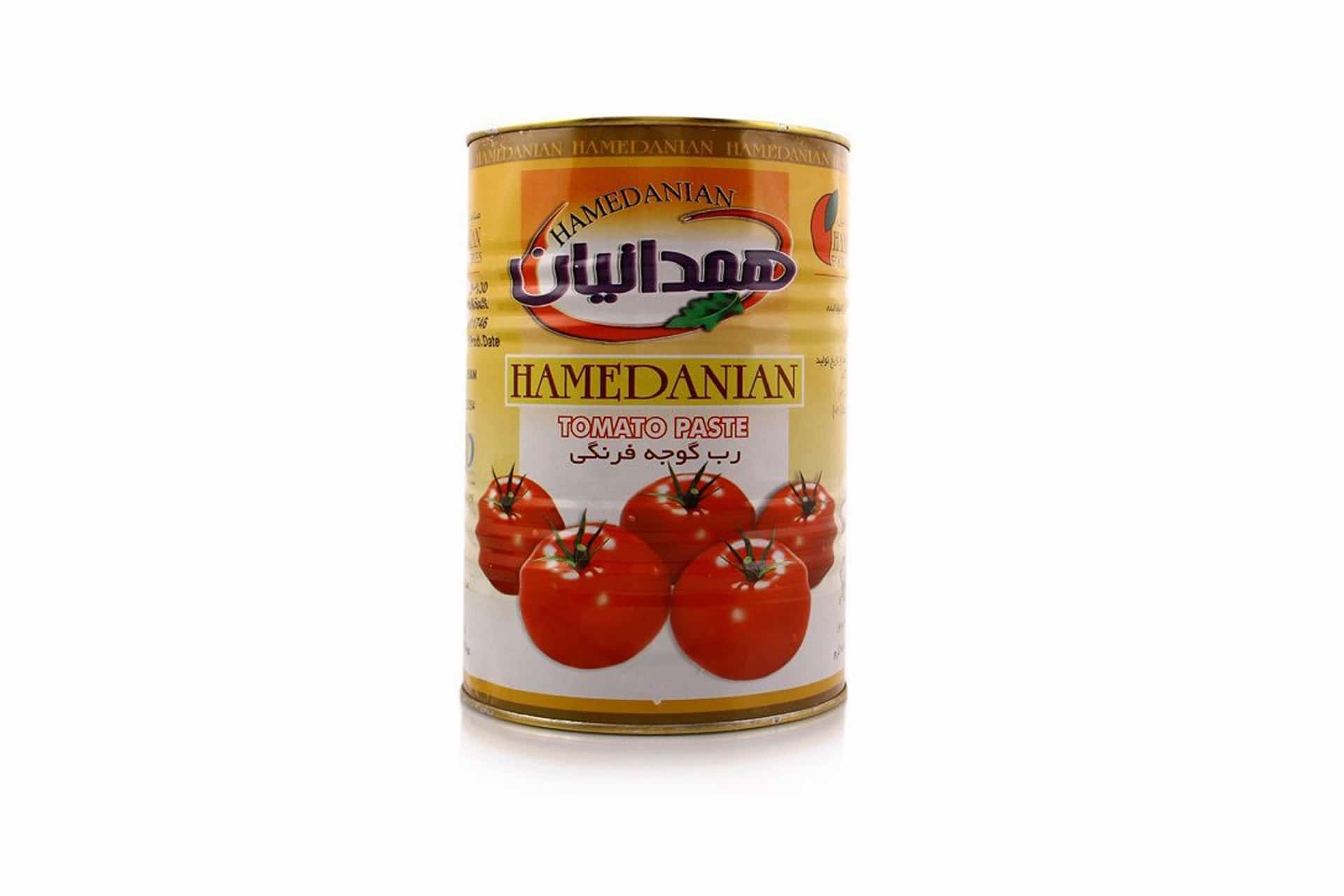 رب گوجه فرنگی همدانیان با کیفیت و غلظت عالی