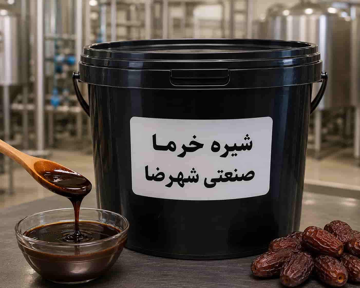 شیره خرما صنعتی شهرضا مناسب استفاده در محصولات شیرین