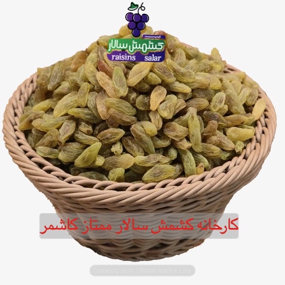 کشمش سبز کاشمر بسته ۱۰ کیلو