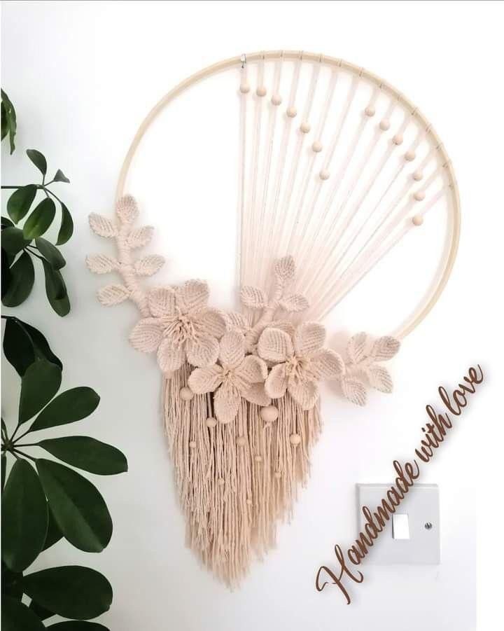 دیوارکوب بافتنی تک طرح کمان