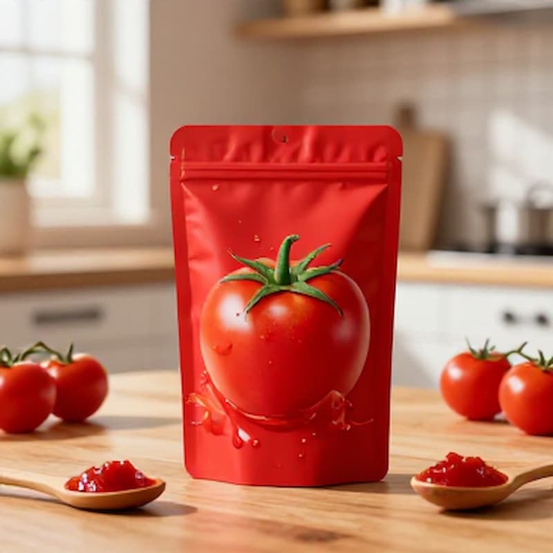 رب گوجه فرنگی پاکتی با بسته بندی سبک و کاربردی