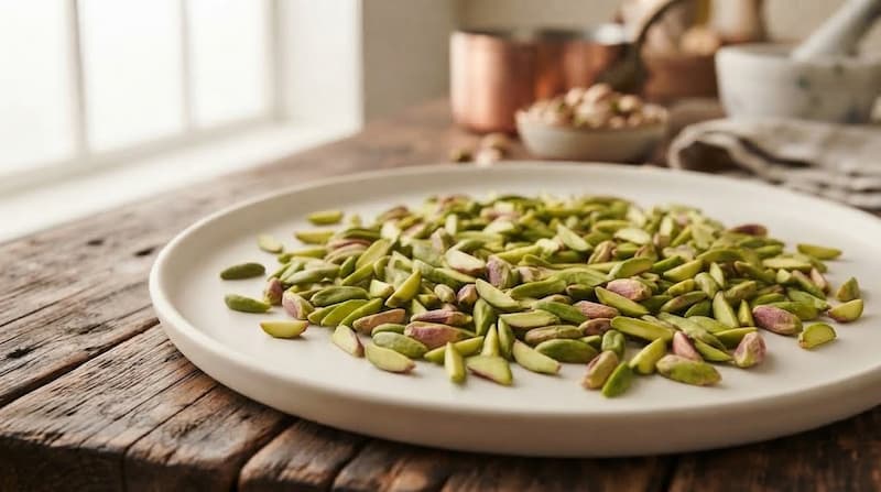 خلال پسته ممتاز مناسب محصولات لوکس و قنادی حرفه ای