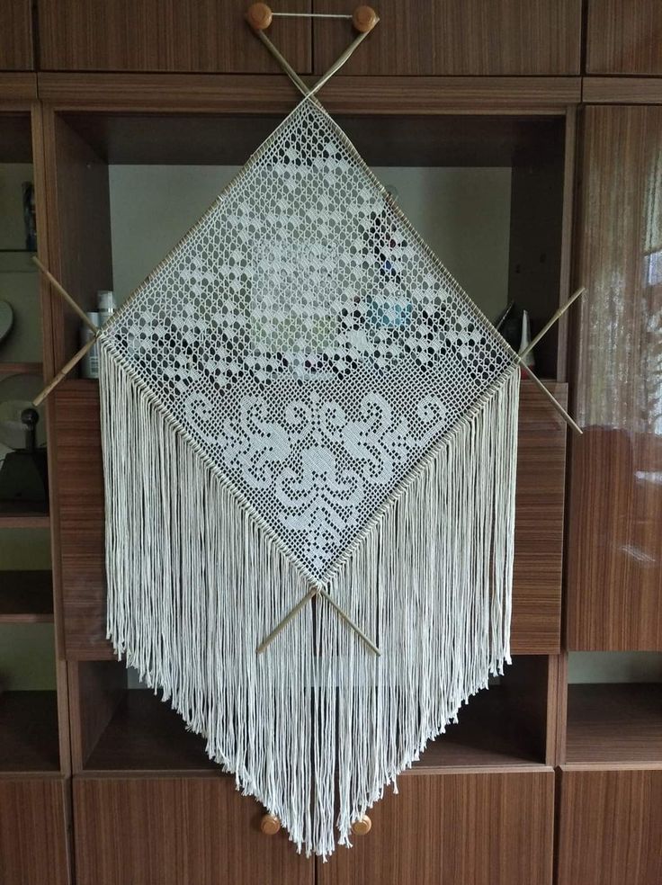 دیوارکوب بافتنی تکی ابریشمی کد 90