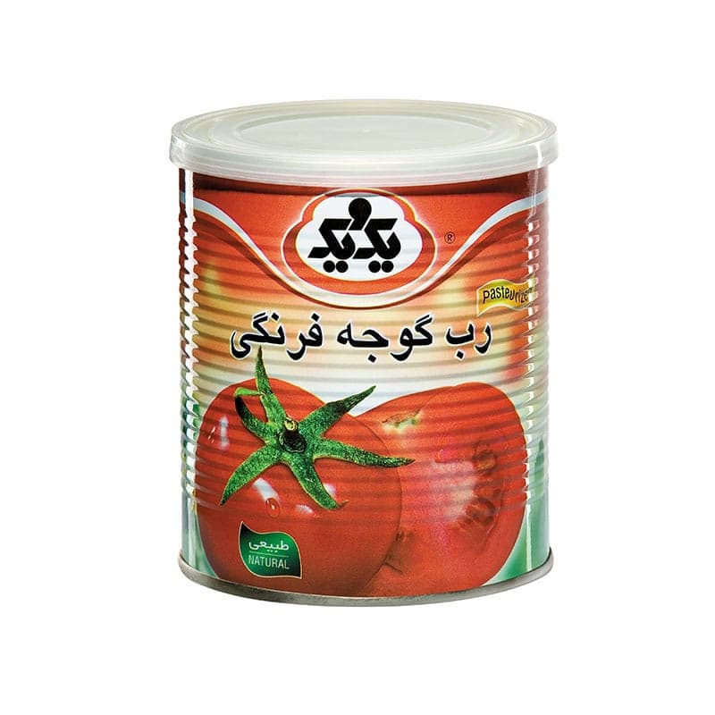 رب گوجه فرنگی یک و یک با کیفیت ممتاز و غلظت بالا