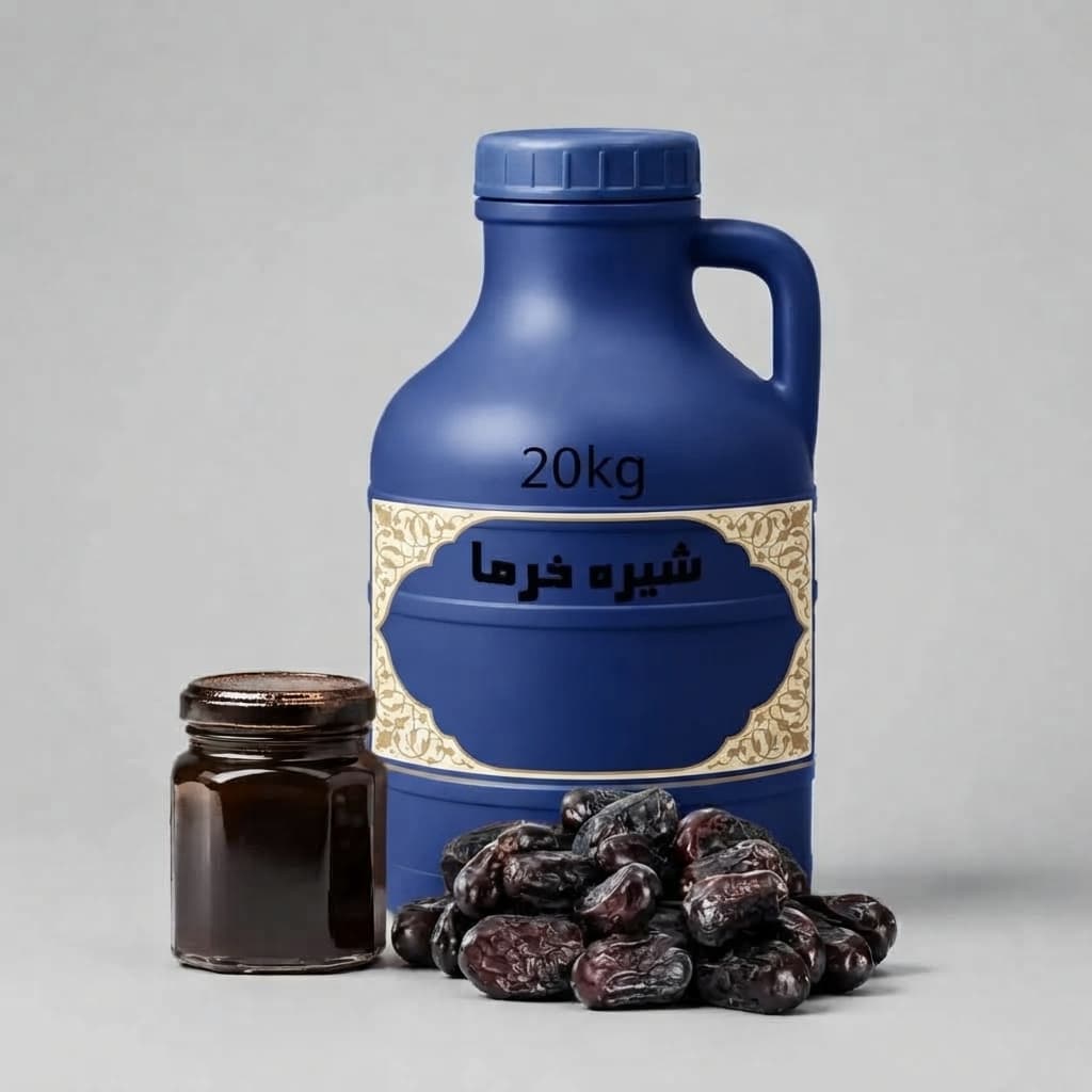 شیره خرما ۲۰ لیتری با کیفیت بالا و مناسب خرید عمده