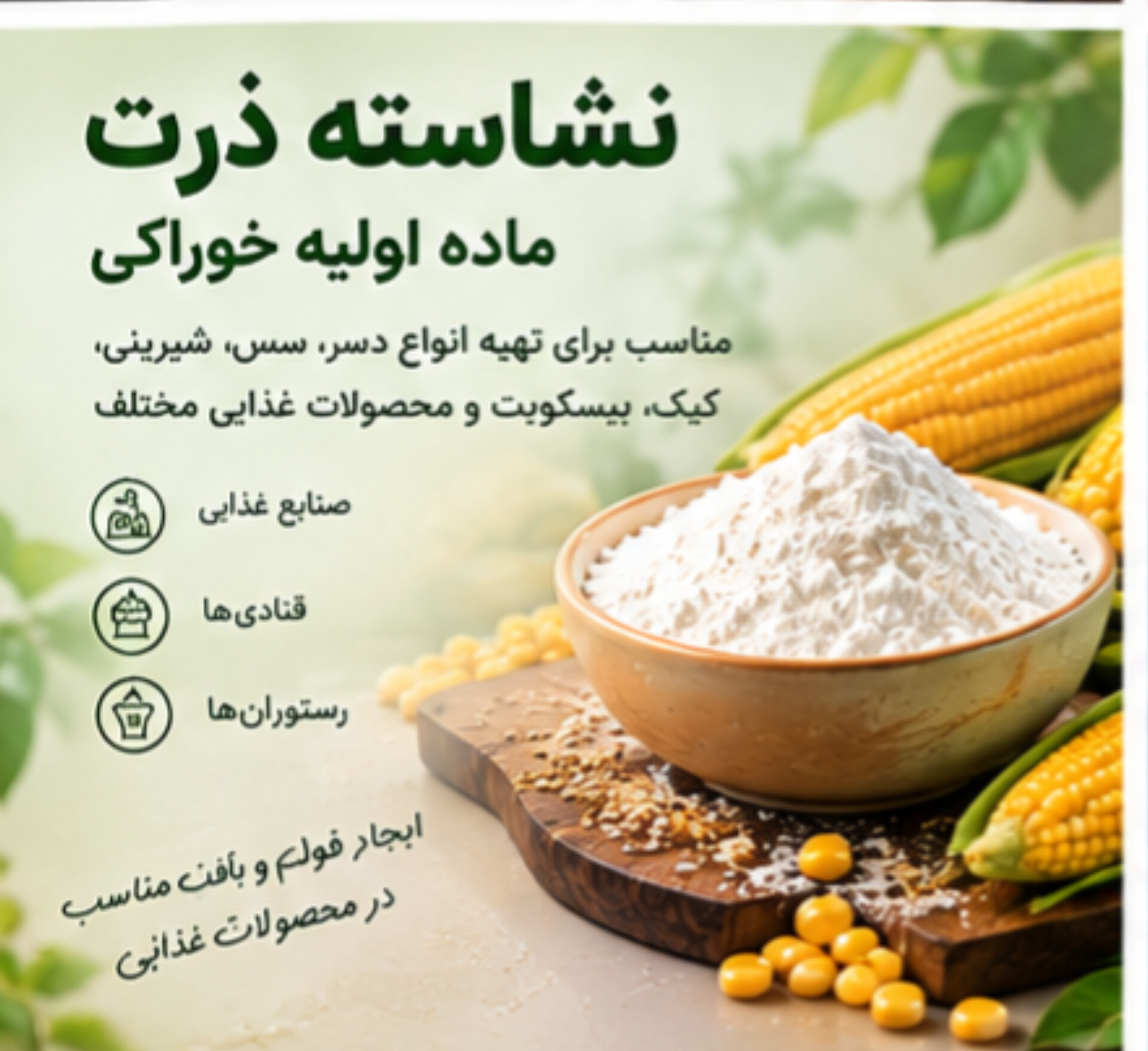 نشاسته ذرت