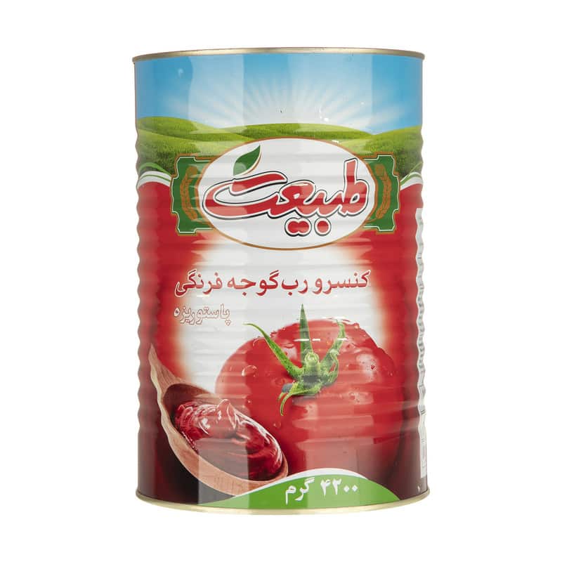 رب گوجه فرنگی طبیعت ۸۰۰ گرمی با طعم گوجه مطلوب