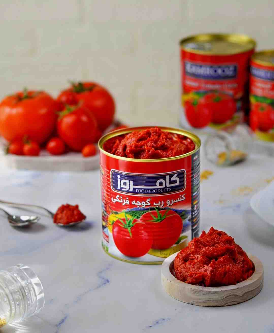 تصویر 1 از خرید و فروش کنسرو رب گوجه فرنگی + قیمت عمده