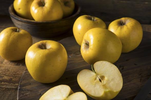 سیب زرد صادراتی ممتاز برای بسته بندی و ارسال
