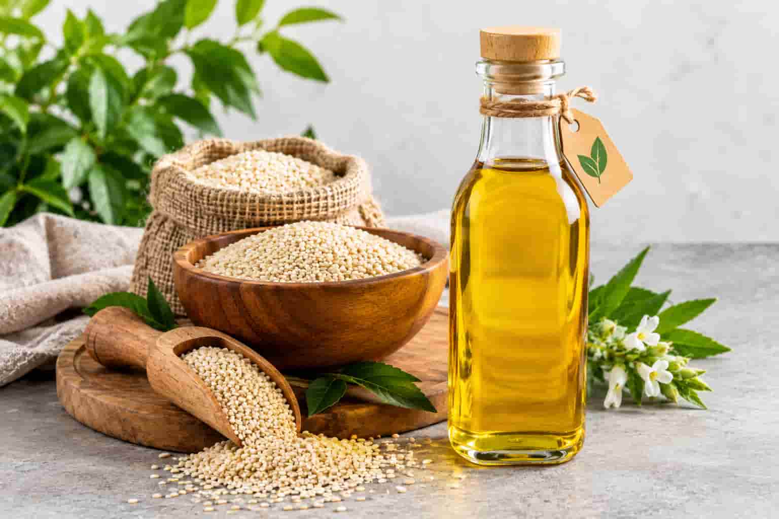 روغن کنجد ارگانیک طبیعی مناسب عرضه در حجم های مختلف