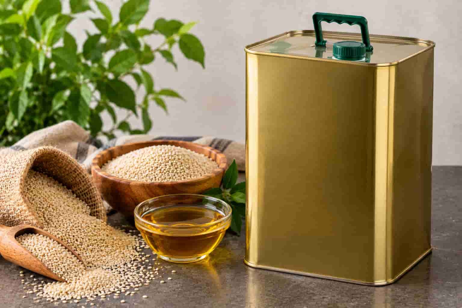 روغن کنجد حلب با بسته بندی مقاوم برای حمل