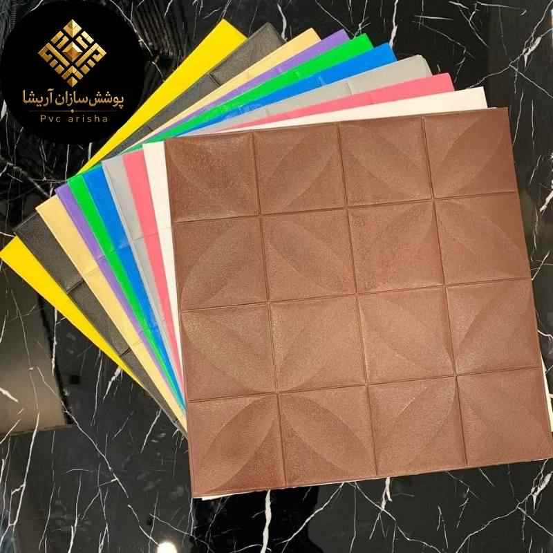 تصویر 2 از دیوارپوش فومی پشت‌ چسب‌دار + اجرای سریع و قابل تنظیم