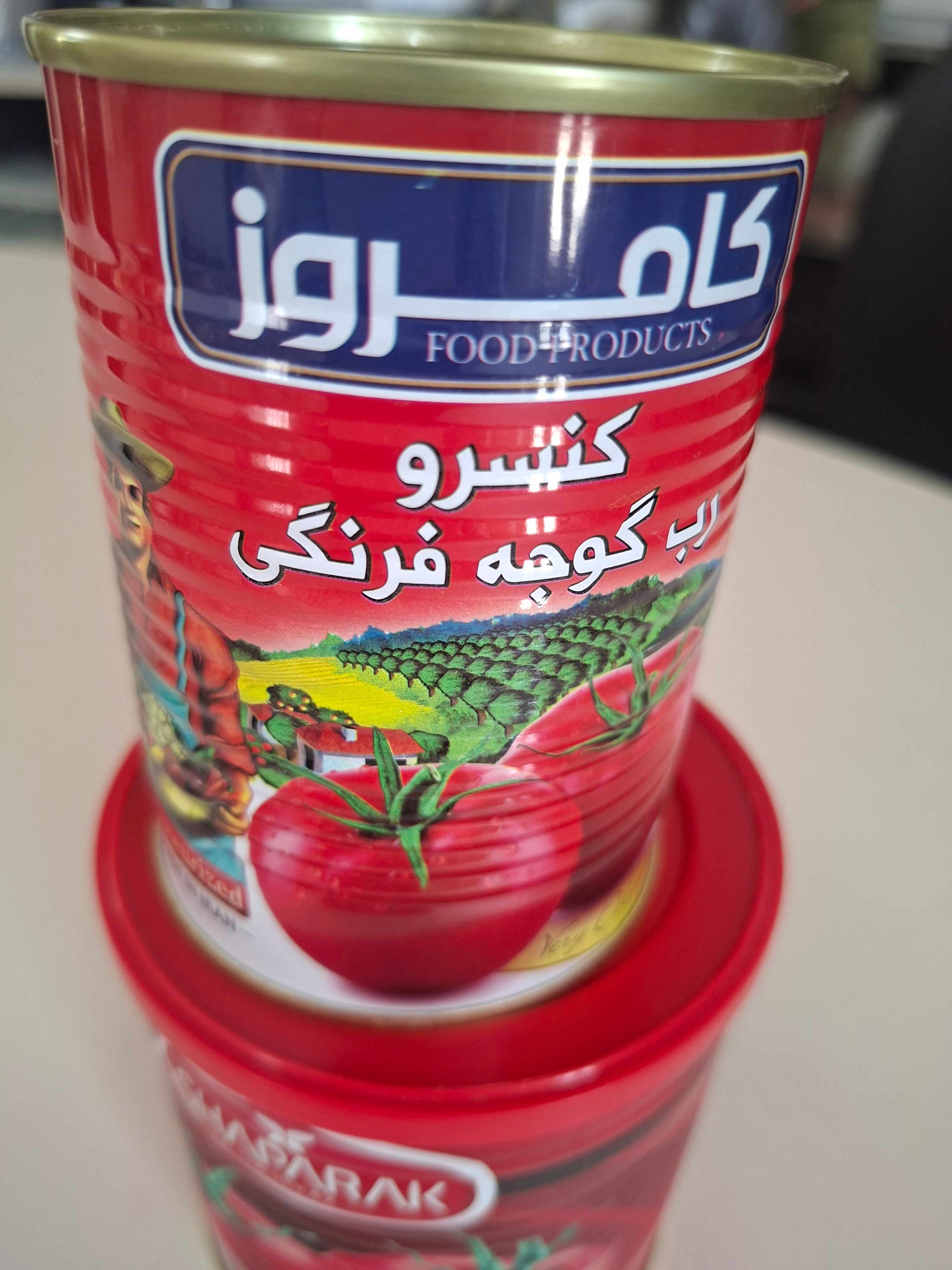 تصویر 3 از خرید جدید ترین انواع کنسرو رب گوجه فرنگی